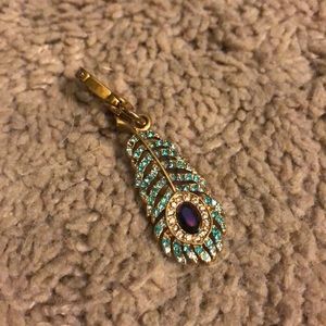 Juicy Couture feather charm
